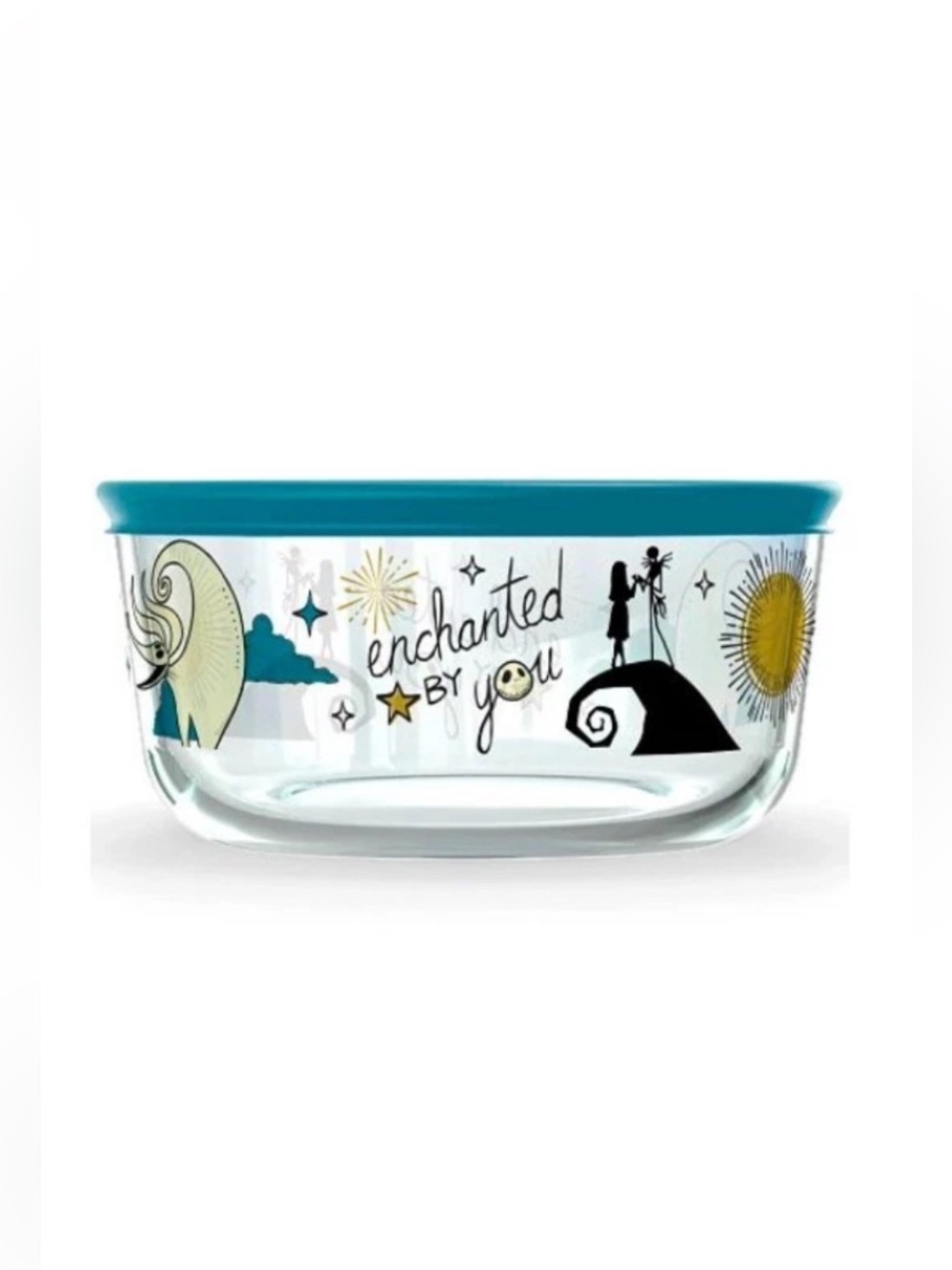Nightmare Before Christmas Pyrex Bowl With Lid